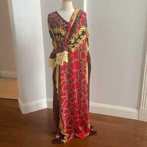 Kaftan Loungewear Boho  Beach Dress‎ Size OS NEW